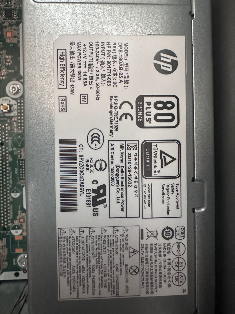 cpu i5 7500 2ram 16&4 Hp Motherbd - 6