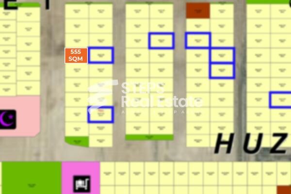 Prime 555 SQM Villa Plot in Huzoom - 1