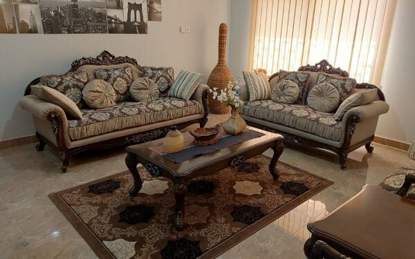 7-Seater Sofa and Table - 7