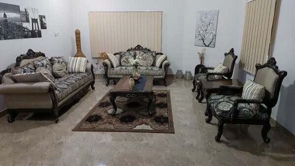 7-Seater Sofa and Table - 2