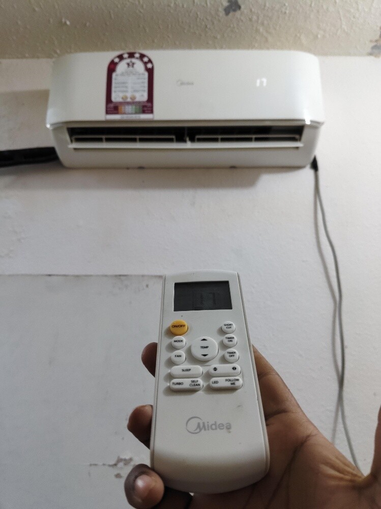 midea split ac 1 ton 1.5 ton 2 ton - 3