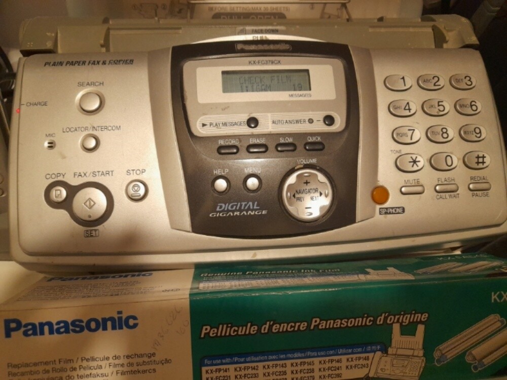 Panasonic Fax and telephone - 2