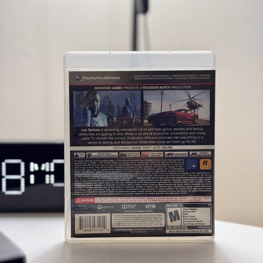 GTA V PS3 - 3