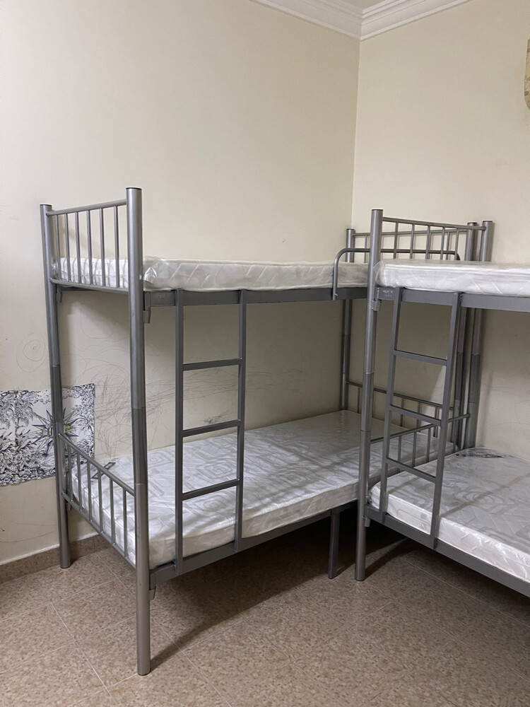 Single Metal White and Black Bed - 19