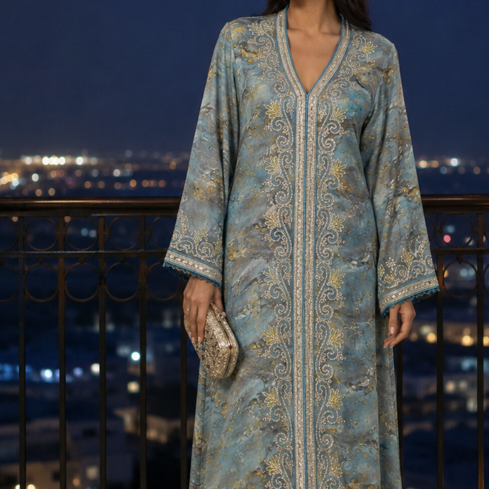 Luxury Moroccan Kaftan  - 4