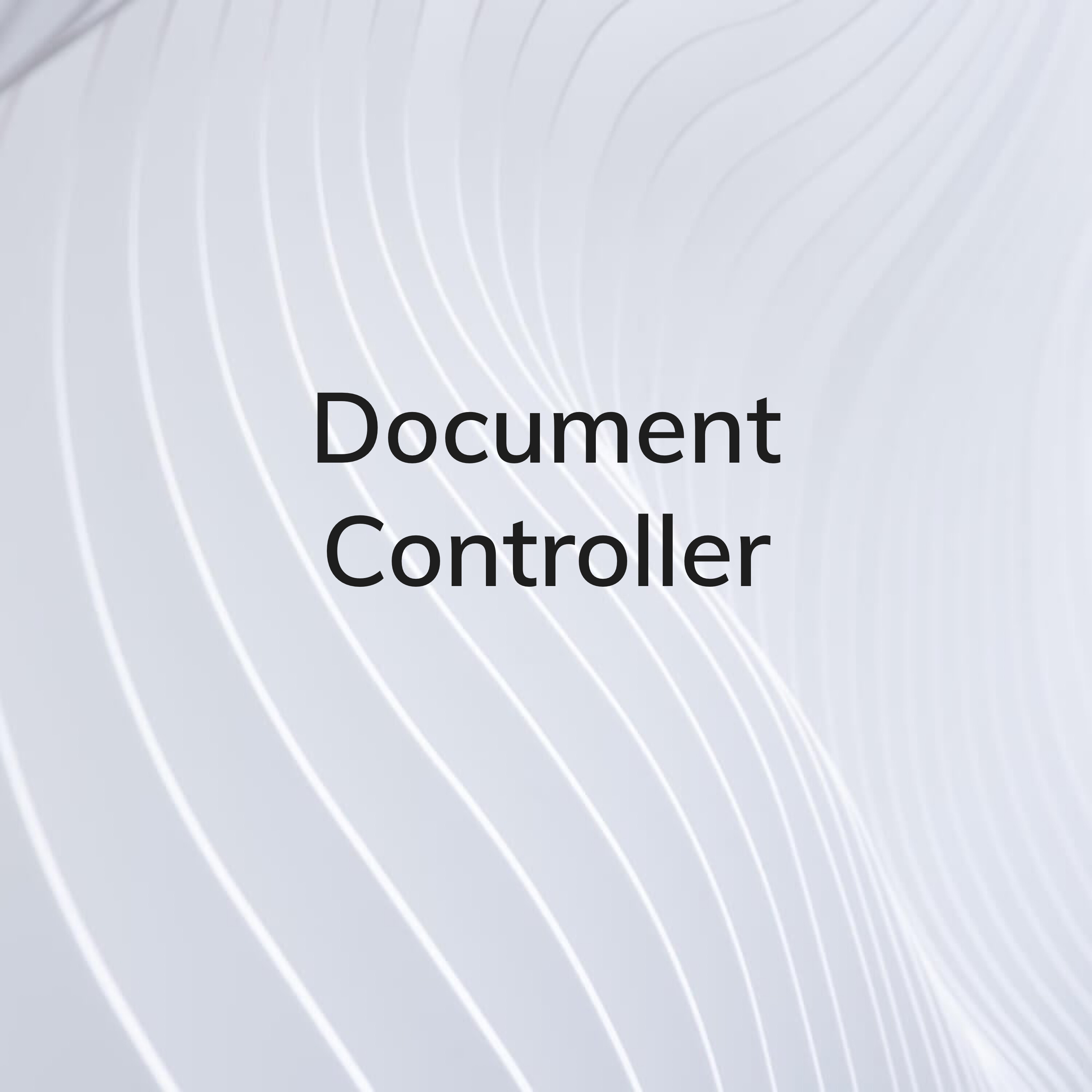 Document Controller - 2