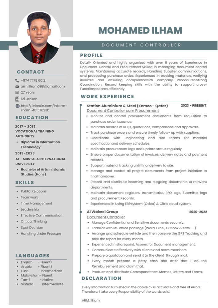 Document Controller - 1