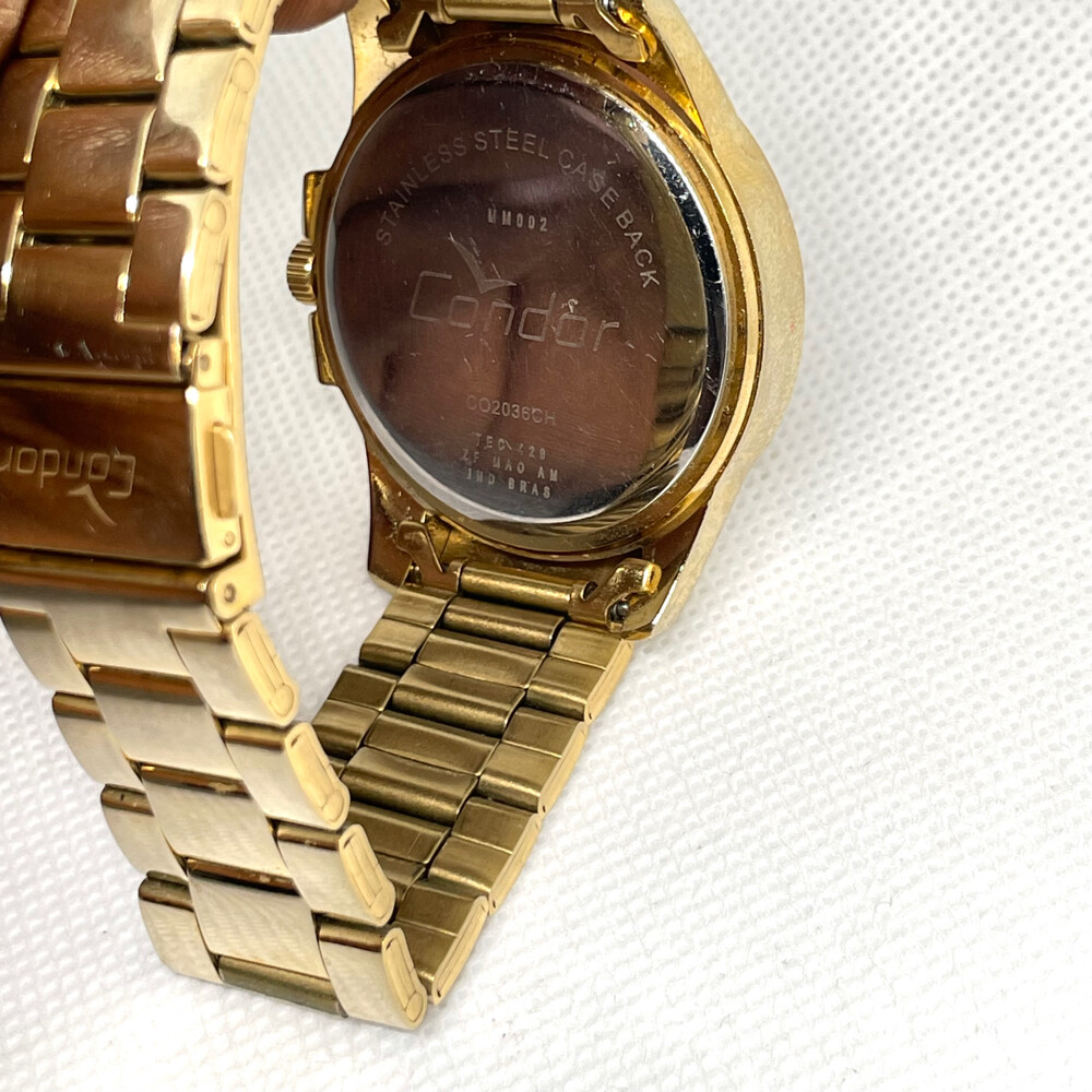 Condor — Gold-Tone Ladies Watch - 4