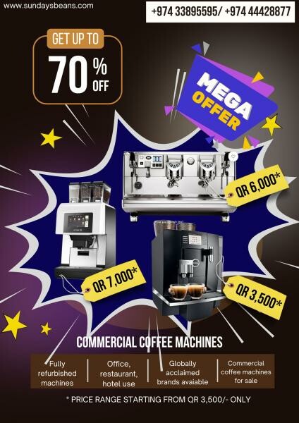 Commercial Coffee machines - 1