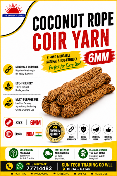 COCONUT ROPE 6MM - 2