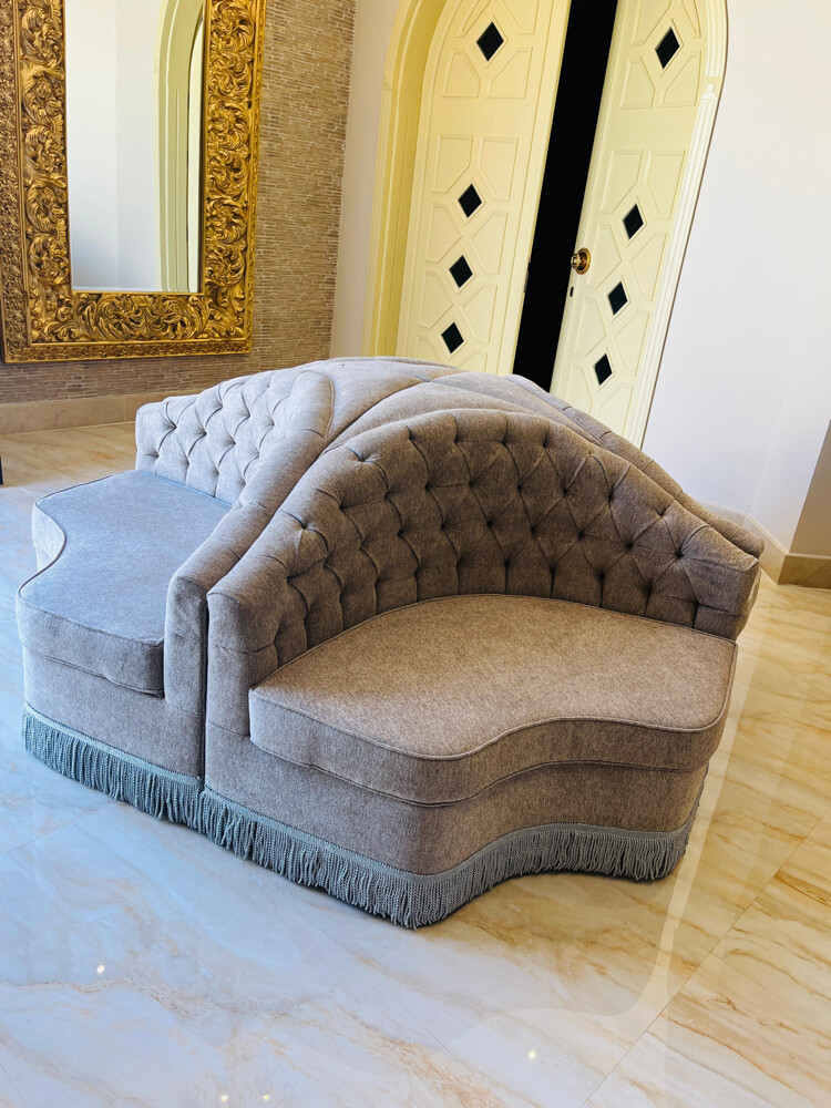 making new curtains and sofa  - 23