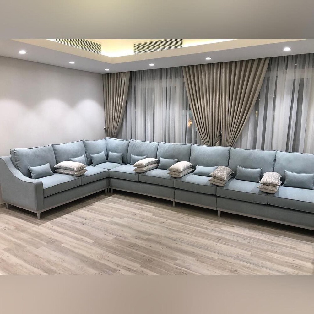 making new curtains and sofa  - 22