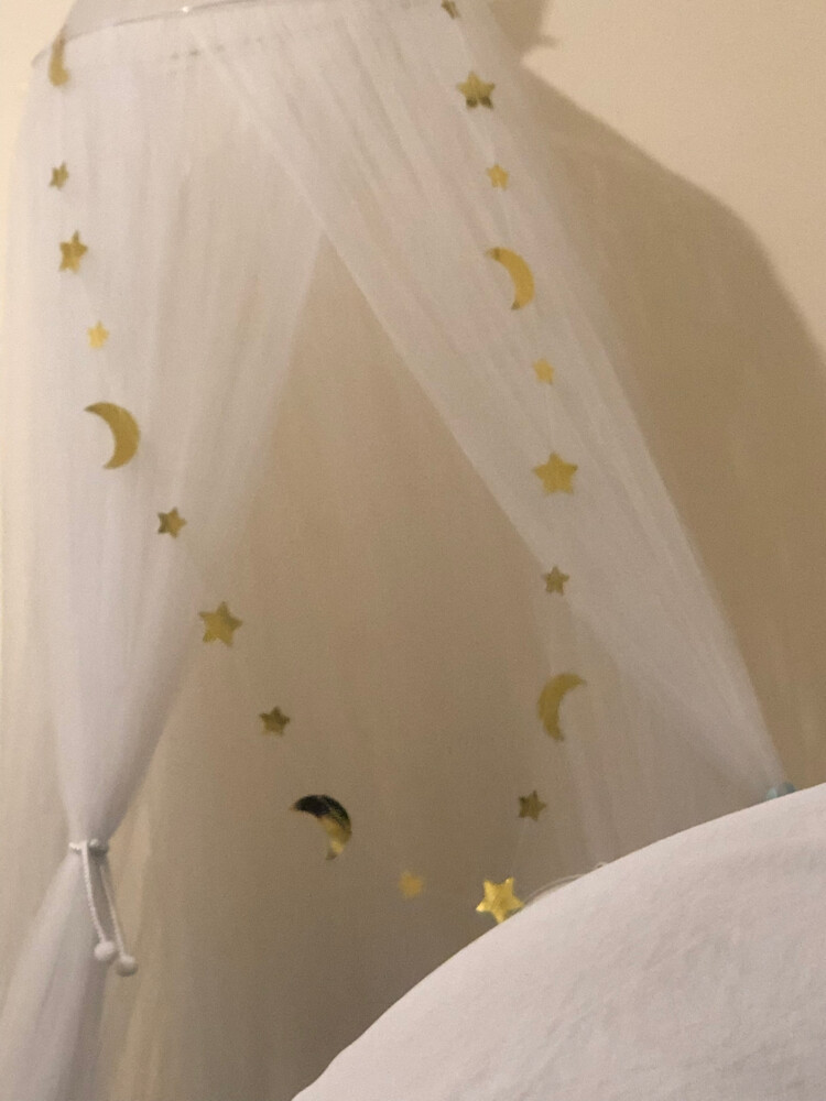 CRIB MATTRESS CURTAIN - 1