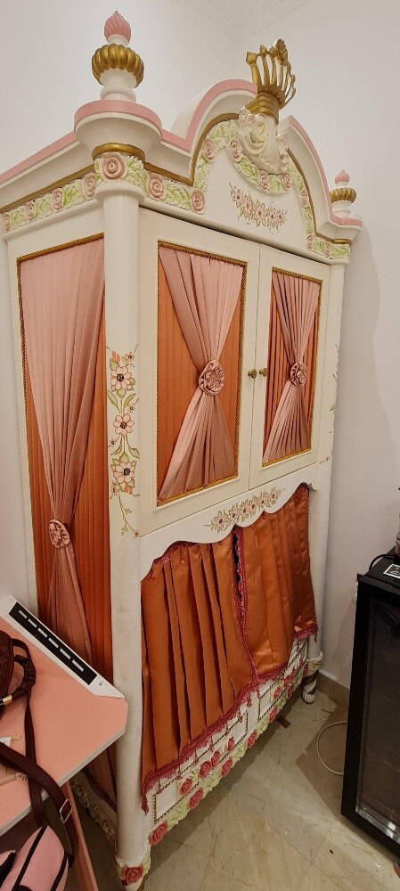 egyptian wooden kids cupboard - 2