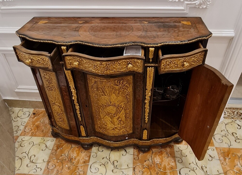 wooden table - 2