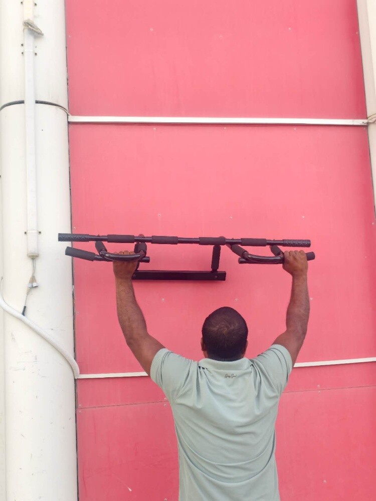 Wall door bar pull up - 7