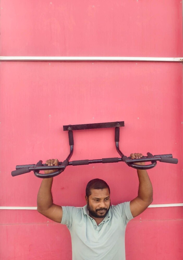 Wall door bar pull up - 8
