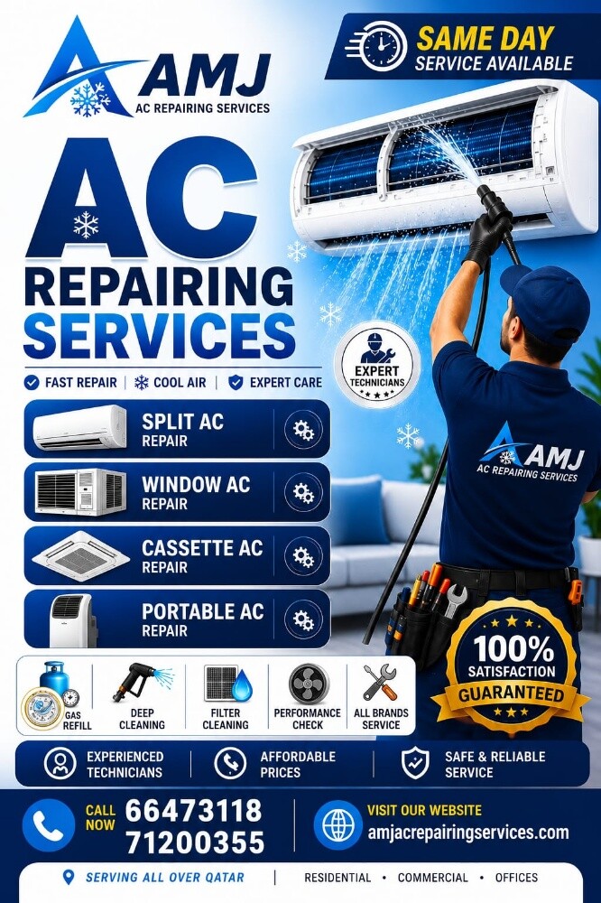 AMJ AC REPAIRING SERVICES DOHA QA - 2
