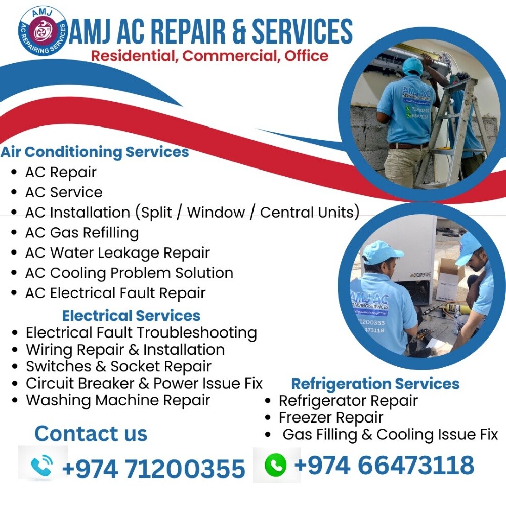 AMJ AC REPAIRING SERVICES DOHA QA - 3