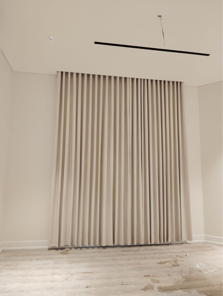 making new sofa send curtains  - 19