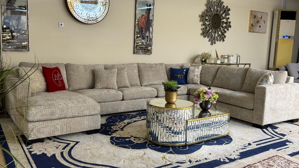 Big U shape sofa sale - 1