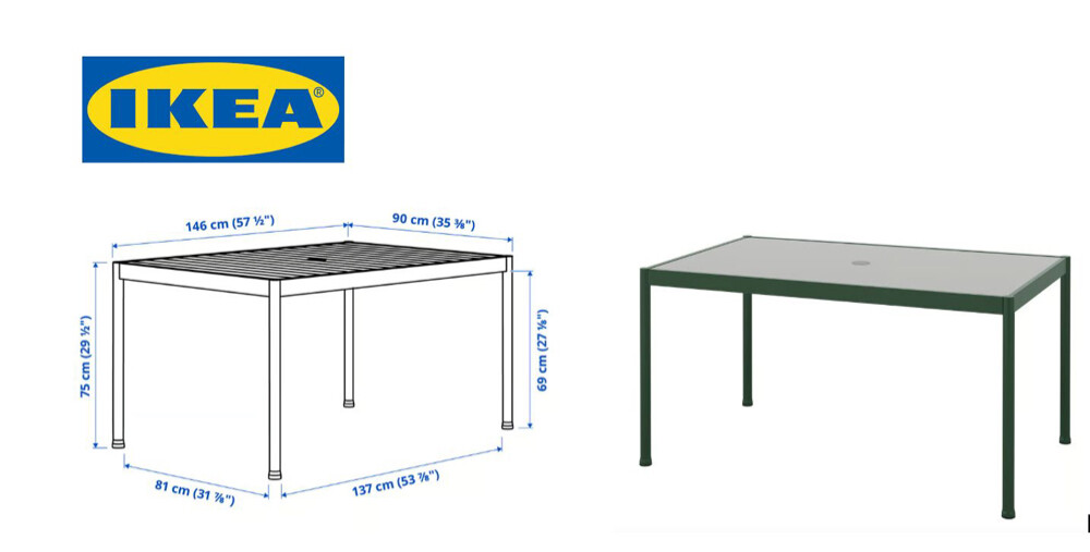 IKEA Outdoor Dining Set – Brand New - 5