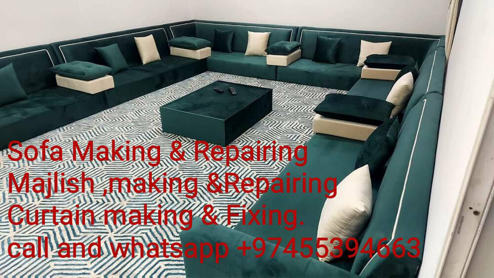 Sofa making and repair curtains  - 20