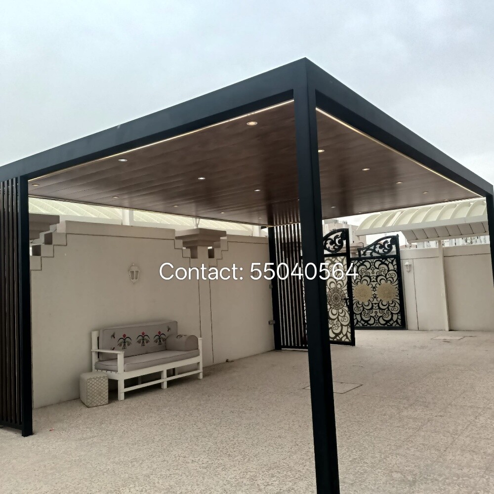 مظلة سيارة، سلم، درابزين، والسياج - 1