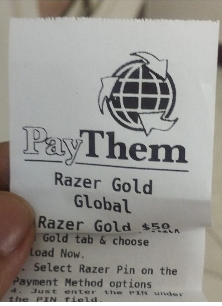 razor gold card - 1