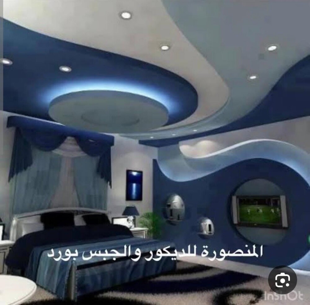 ديكورات الجبس والصبغ - 27