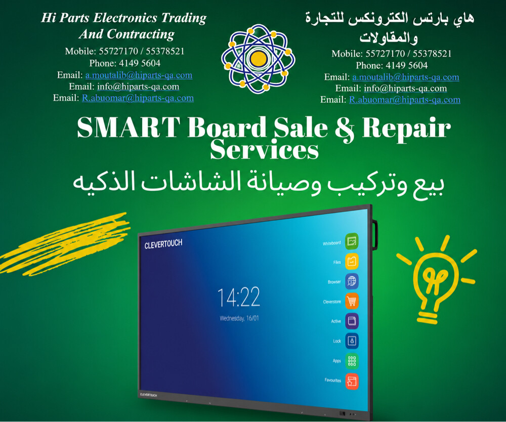 تركيب شاشات العرض والسماعات  - 1