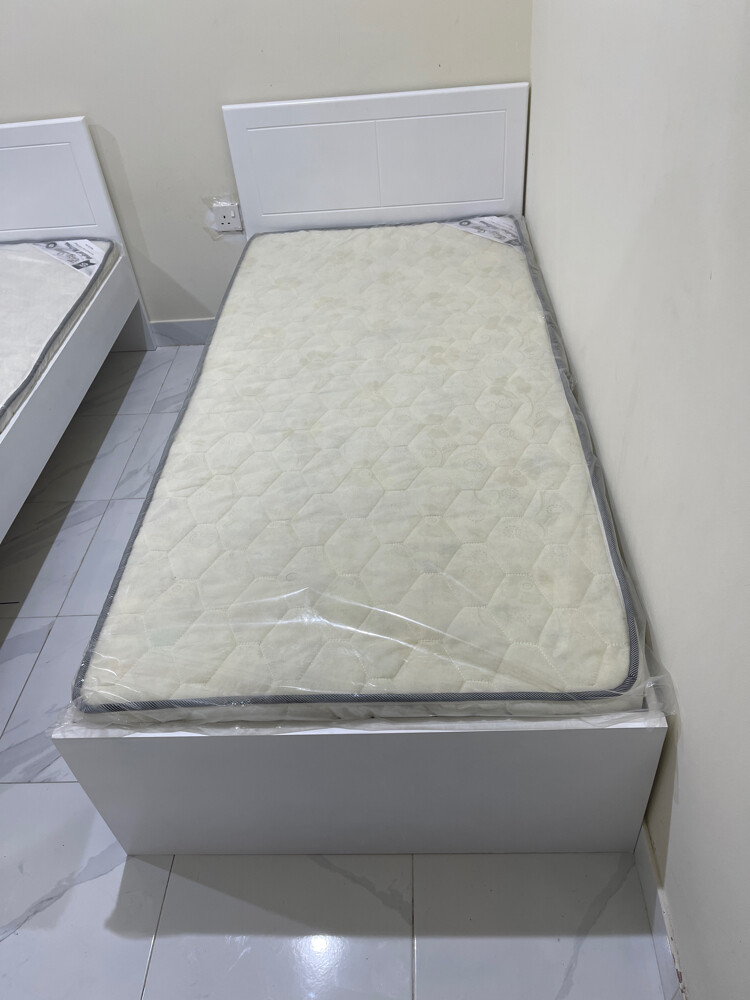 New Steel Single Bed , Cabinet - 5