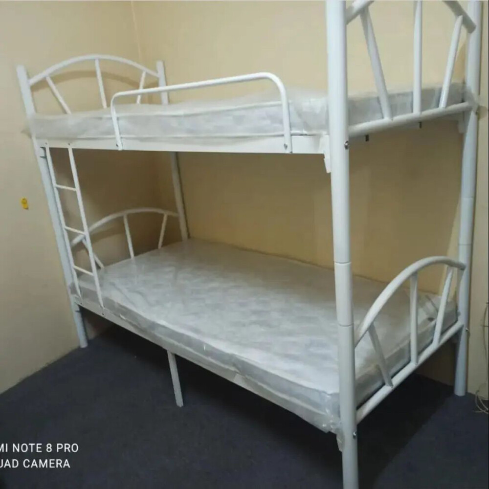 New Single Metal Bed ,Mattress - 24