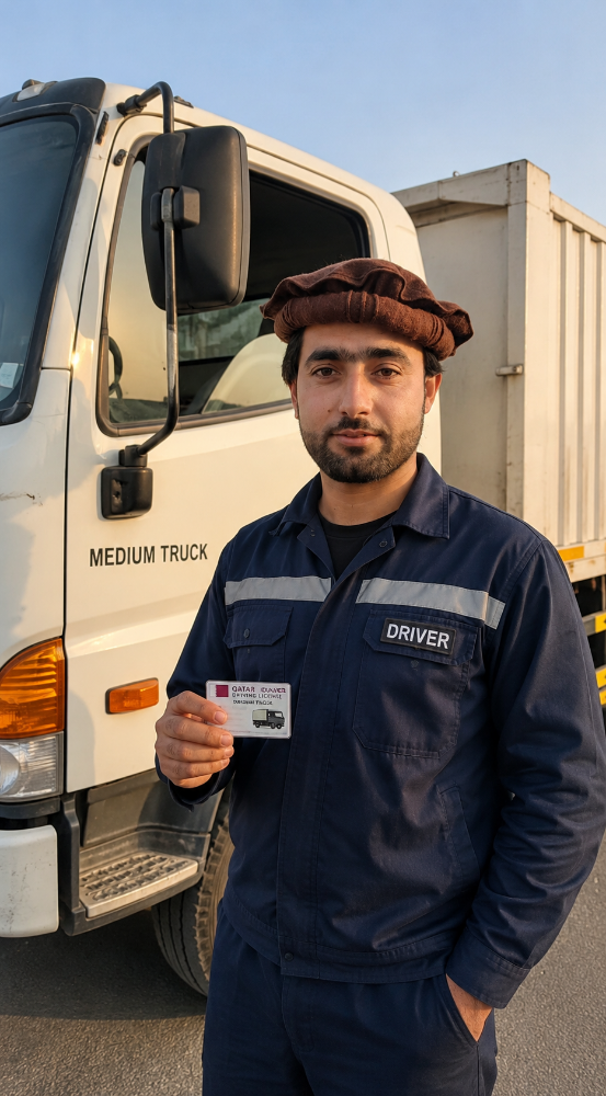 Fresher Driver Available in Qatar - 2