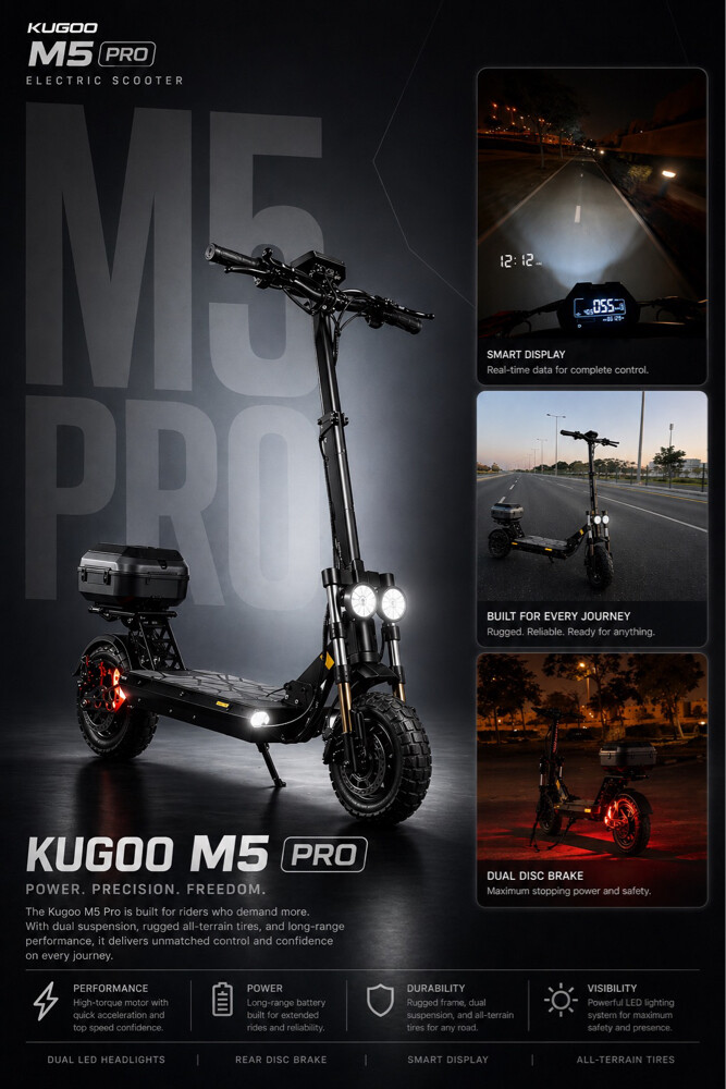 Kugoo M5 Pro electric scooter - 6