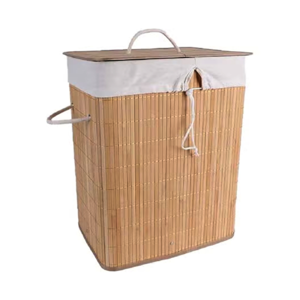 Bamboo Laundry Basket - 2