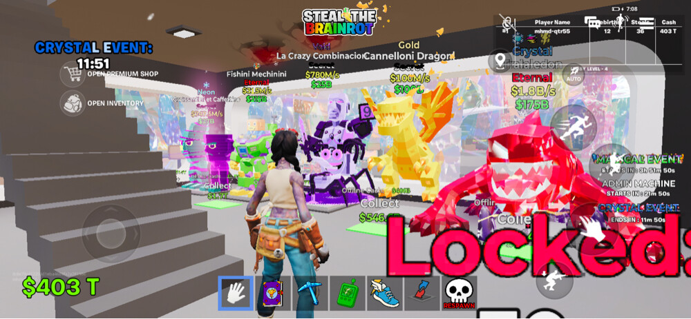 Fortnite steal the brainrot - 6