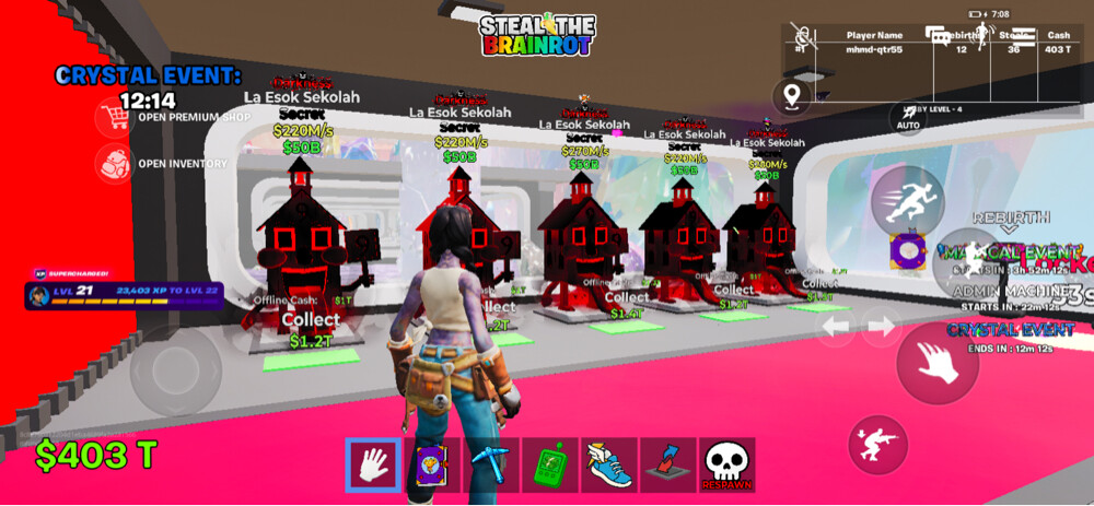 Fortnite steal the brainrot - 2