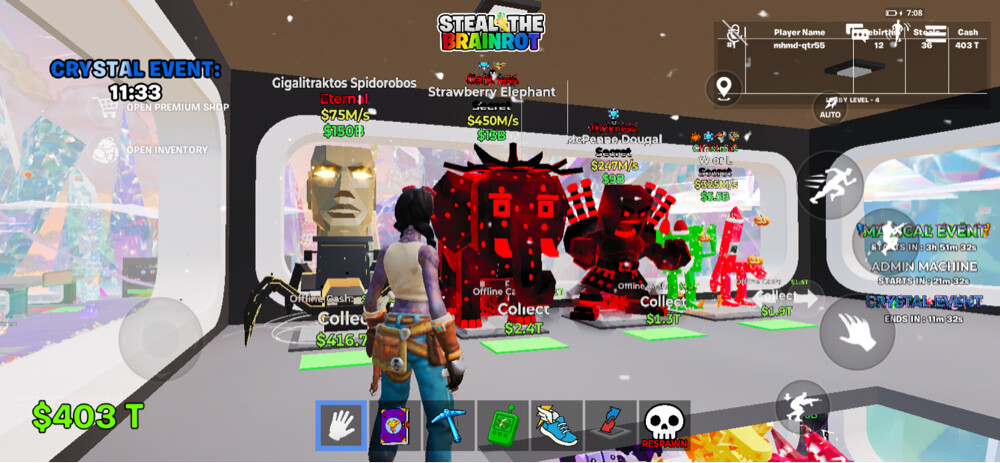 Fortnite steal the brainrot - 5