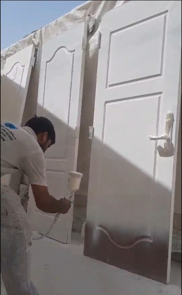 أبواب، صبغ داخلي وخارجي - 2