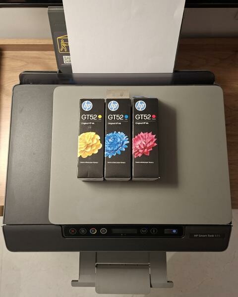 HP SMART TANK 515 PRINTER + NEW INK - 2