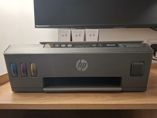 HP SMART TANK 515 PRINTER + NEW INK - 6