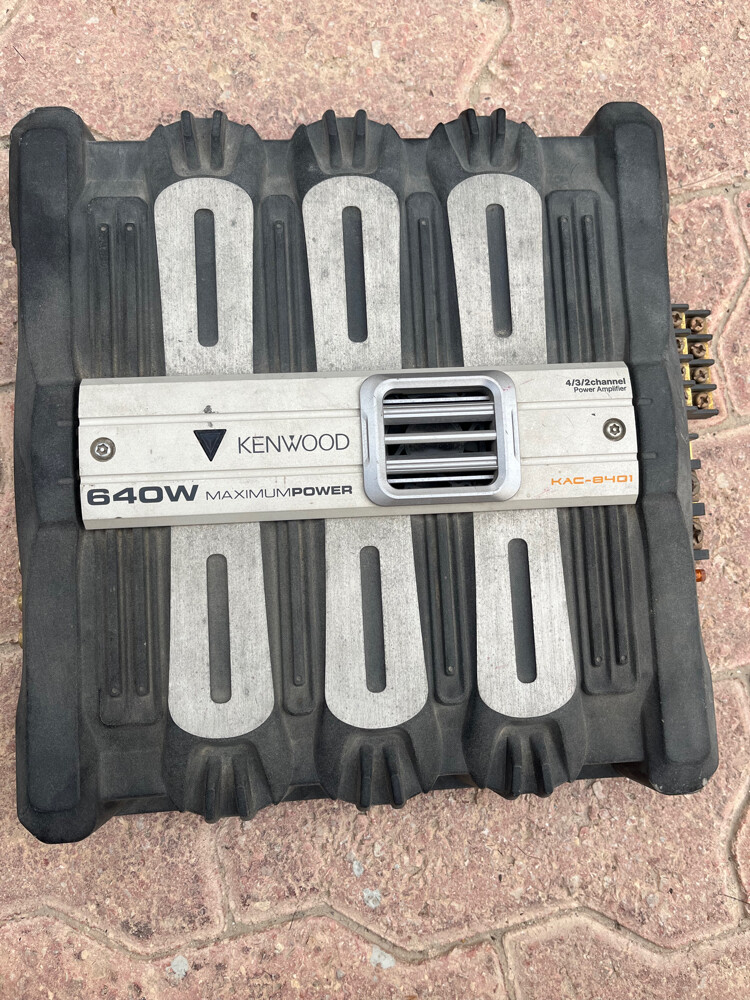 Car Amplifier & Capacitor - 4