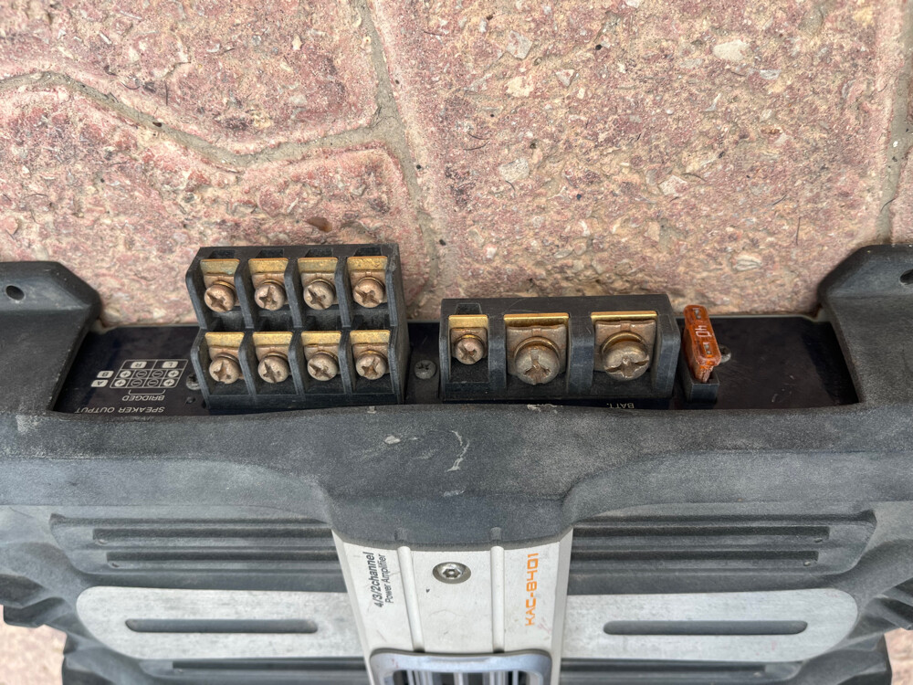 Car Amplifier & Capacitor - 7