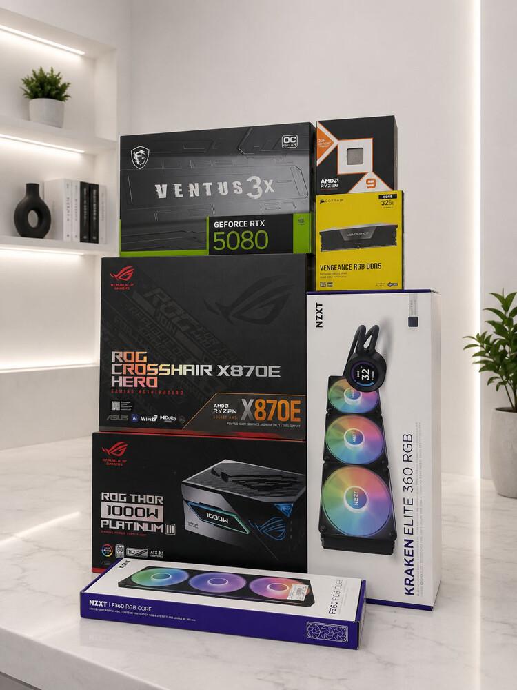 RTX 5080 + Ryzen 9 9950x3d - 2