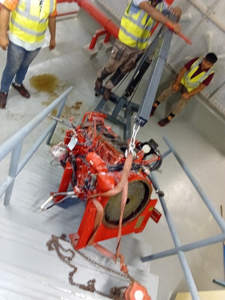Firefighting maintenance - 11