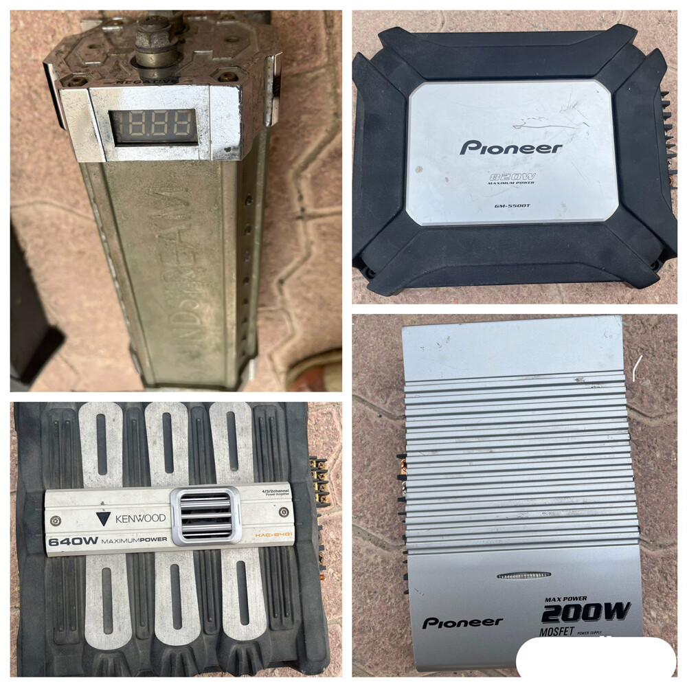 Car Amplifier & Capacitor - 1
