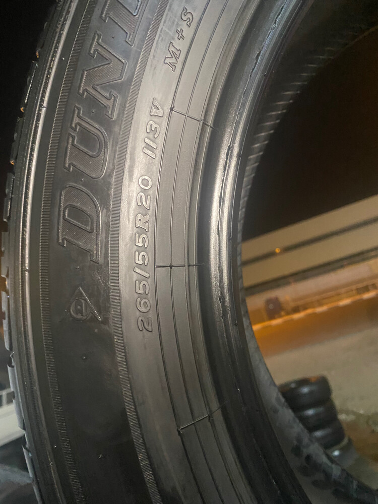 265/55/20 dunlop tyre.call 30203371 - 7