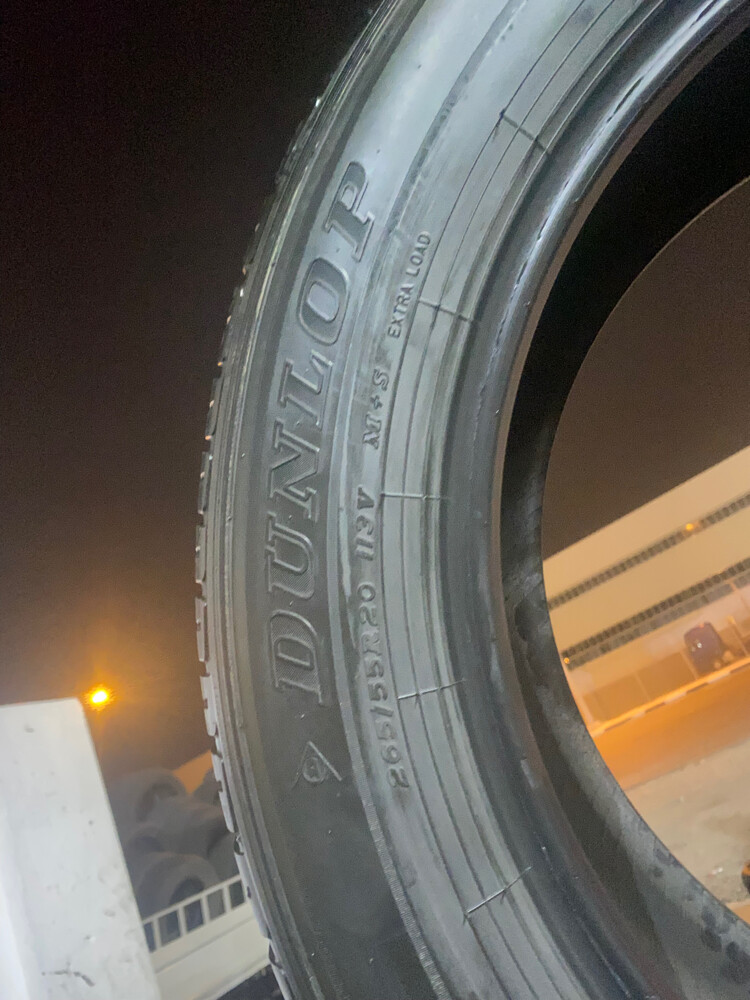 265/55/20 dunlop tyre.call 30203371 - 5