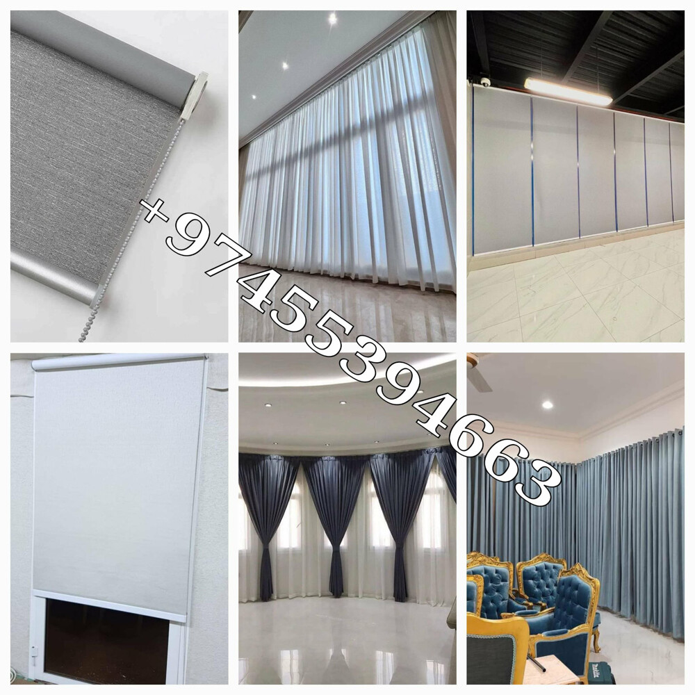Sofa curtains making and repair  - 12